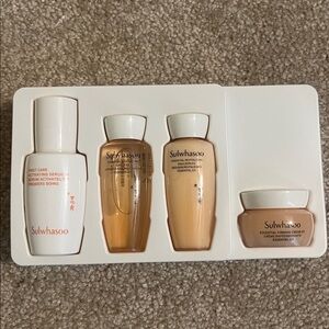 Sulwhasoo Essential Daily Routine Skincare Kit 4 Piece Set Orange